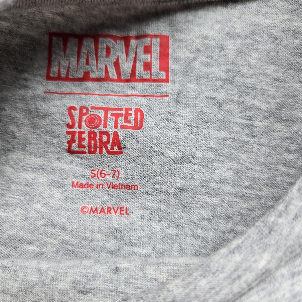 Marvel Spider-Man Pajama Set - Gray and Pink - Picture 5 of 5